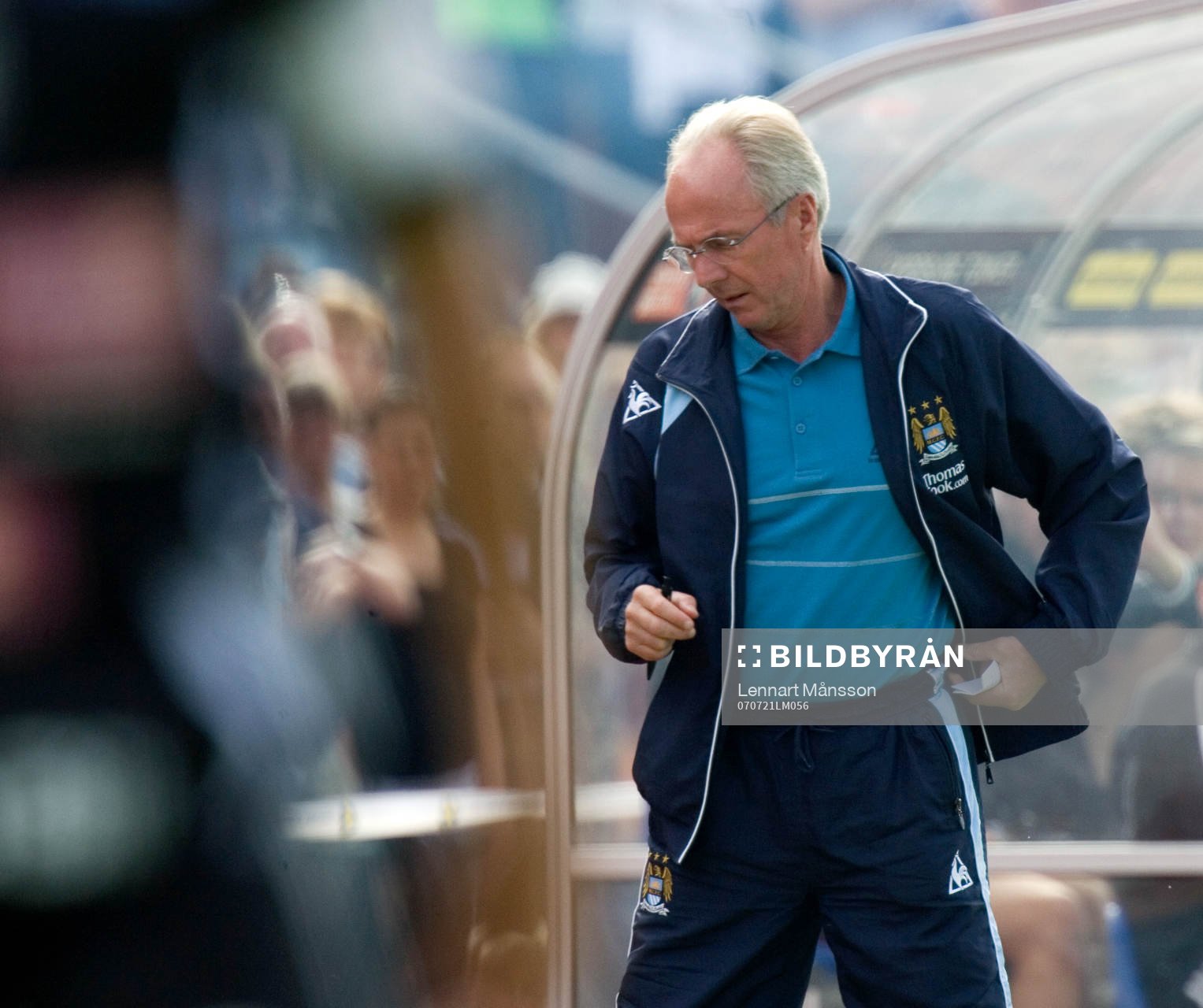 Sven-Göran (Svennis) Eriksson, tränare, Manchester C