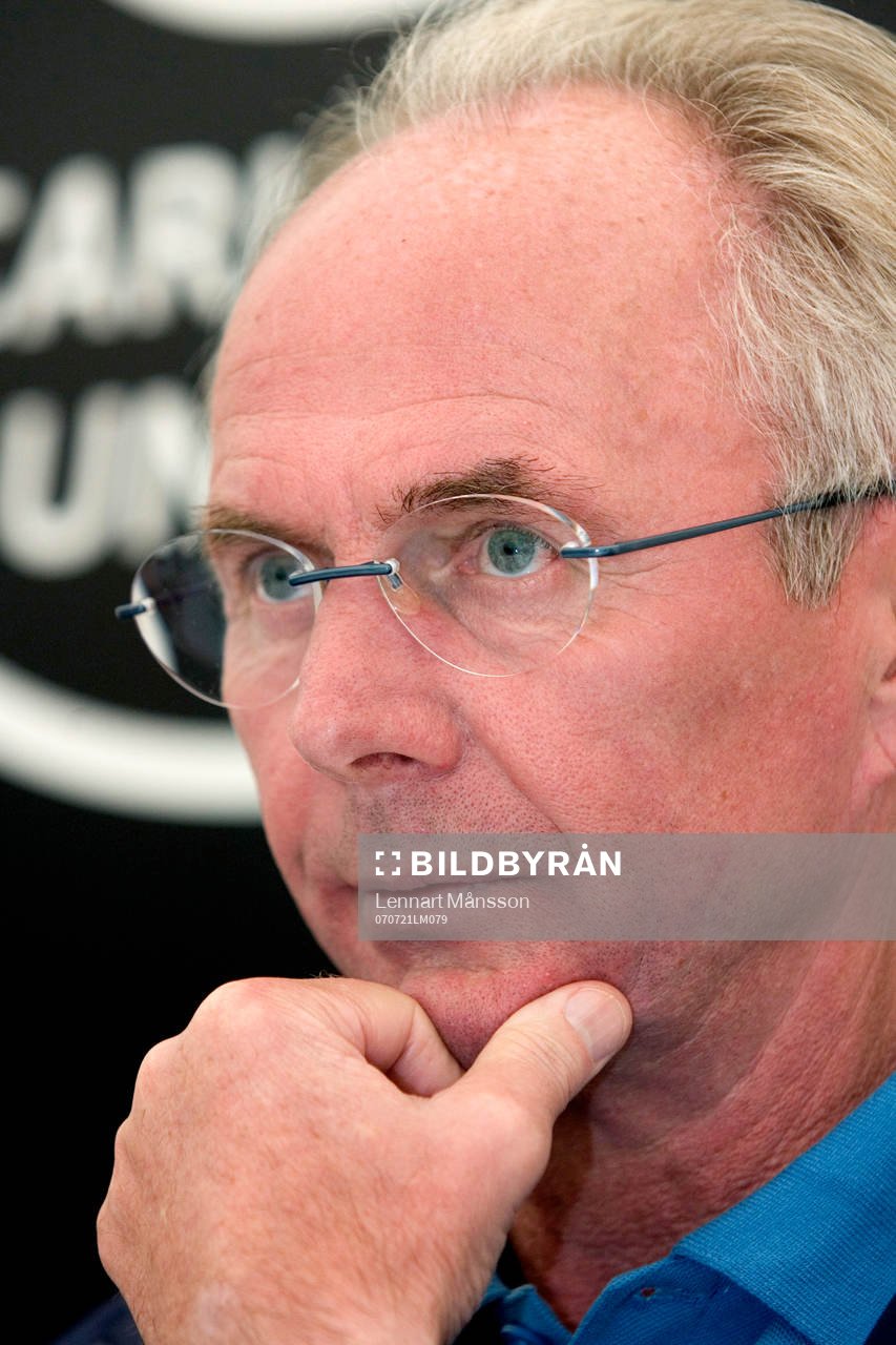 Sven-Göran (Svennis) Eriksson, tränare, Manchester C
