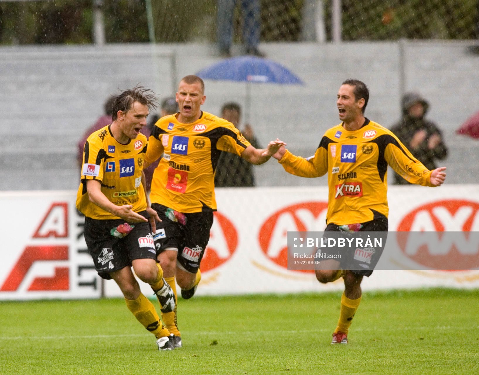 Marcus Lindberg, Tobias Johansson och Marcelo Sarvas,