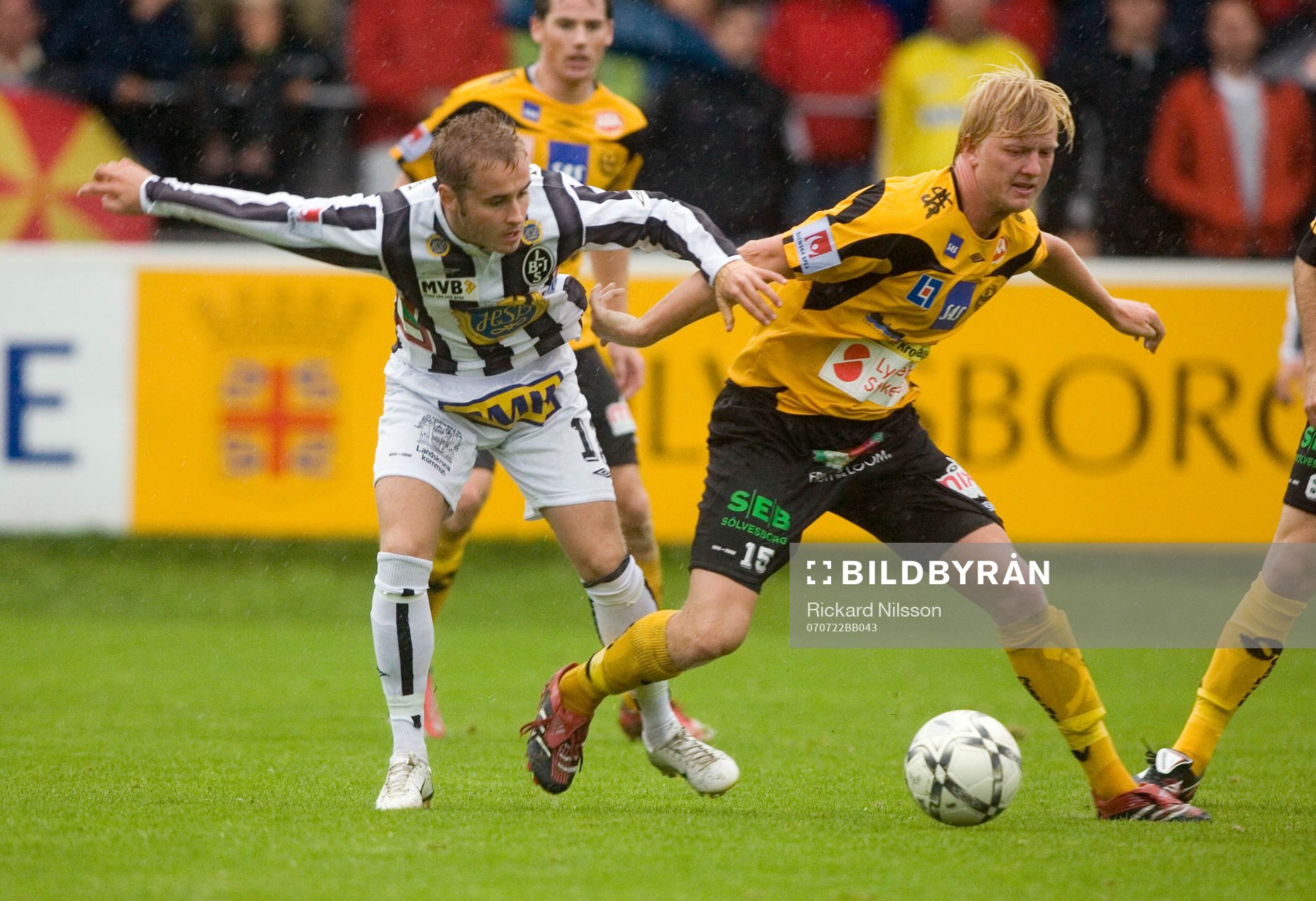  Pär Cederqvist, Landskrona och Robin Cederberg, Mjällby.