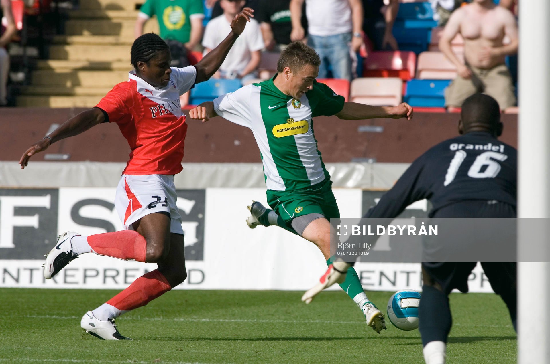 Francis Dickoh, Utrecht och Petter Andersson, Hammarby