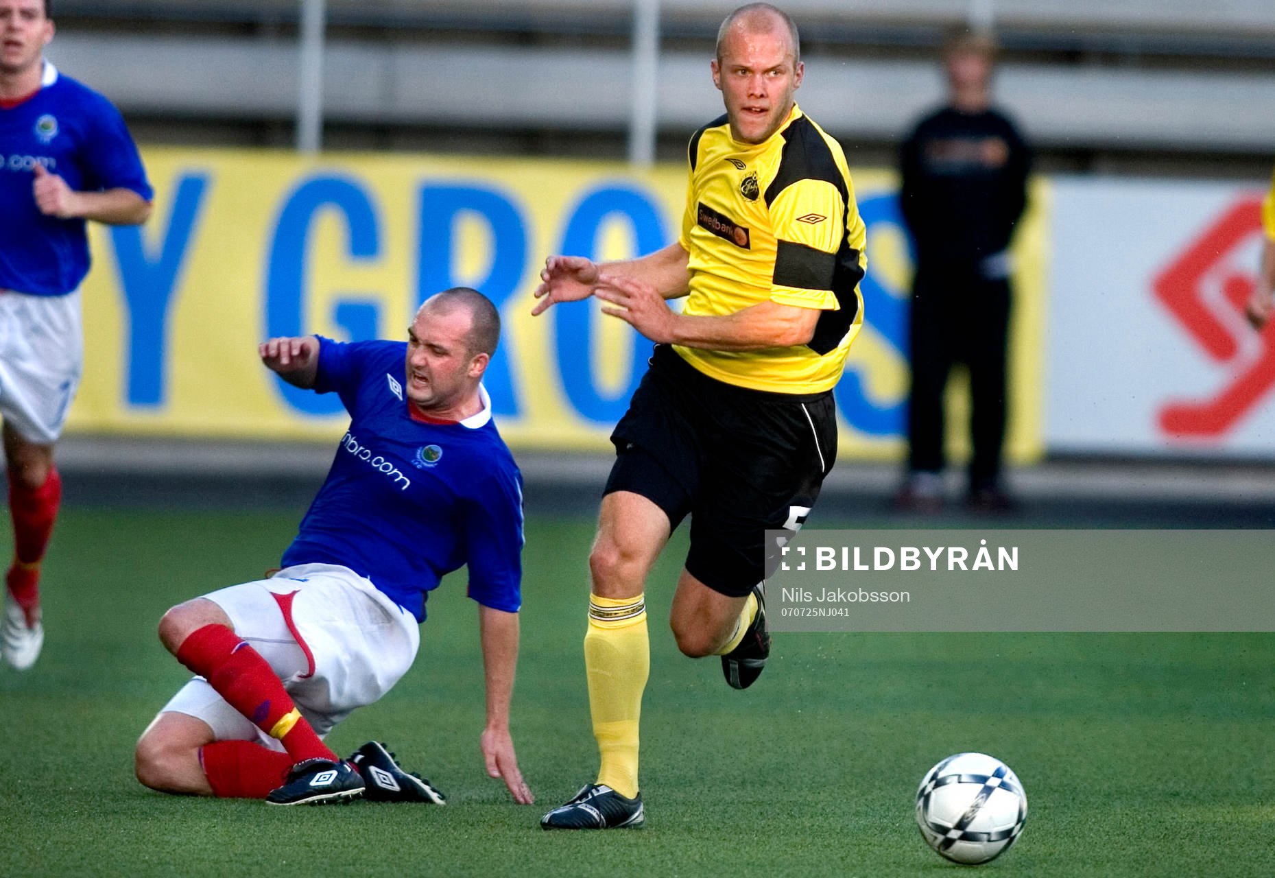 Paul McAreavey, Linfield, Martin Andersson, Elfsborg