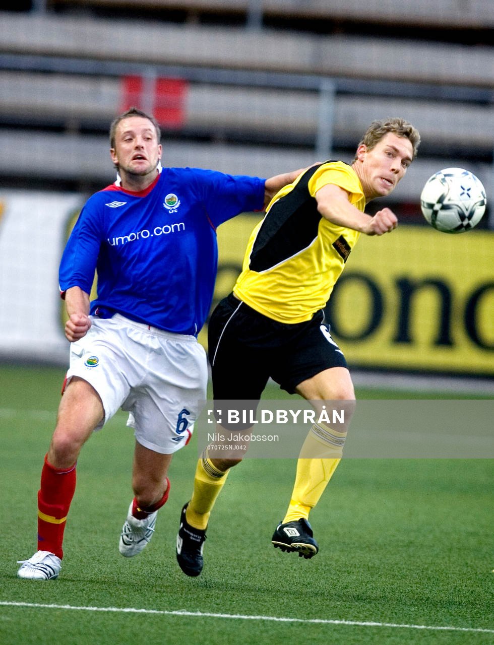 Timothy Mouncey, Linfield, Daniel Alexandersson, Elfsborg