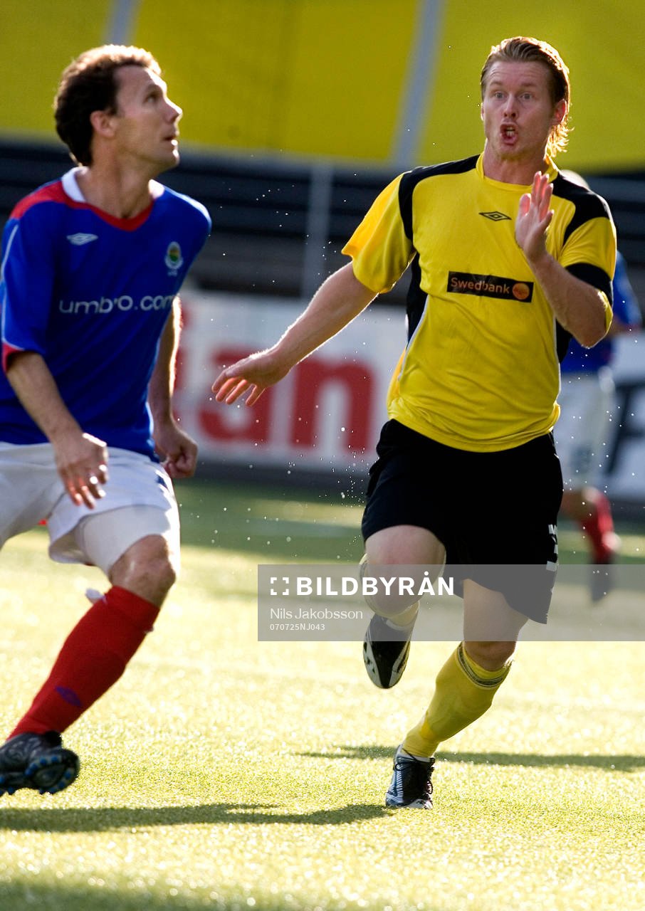 Fredrik Berglund, Elfsborg, jagar en motståndare