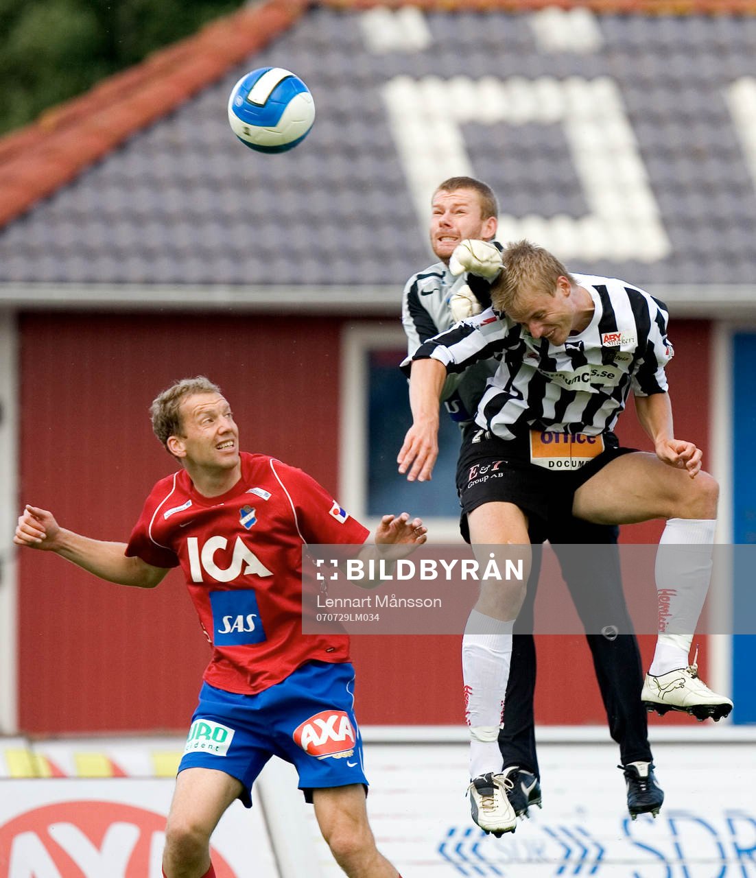 Markus Hansson oroar Roberg Veselovsky, Fredrik Bild