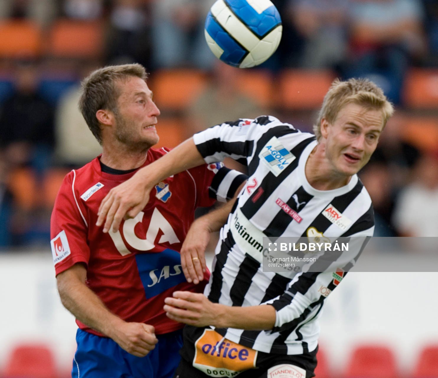  Fredrik Gustafson, Öster och Markus Hansson, Sylvia.
