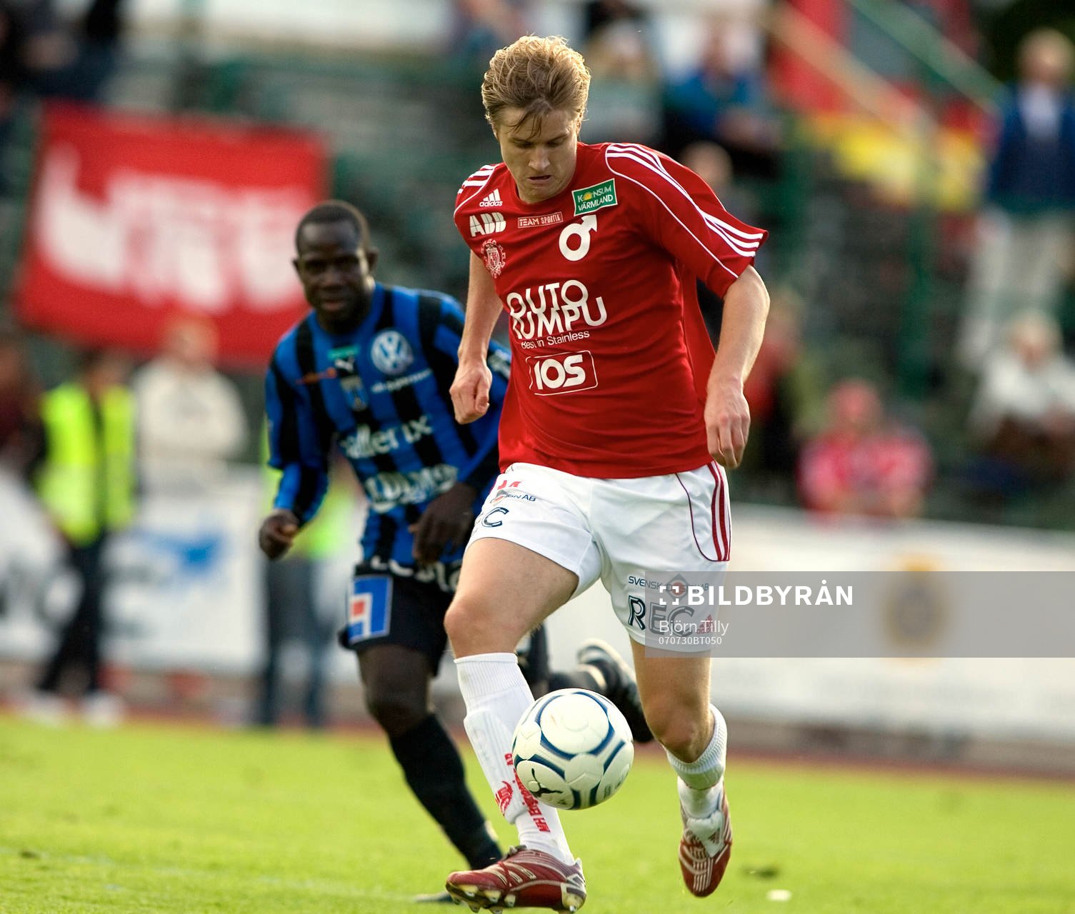  Andreas Drugge, Degerfors gjorde Degerfors 2 mål