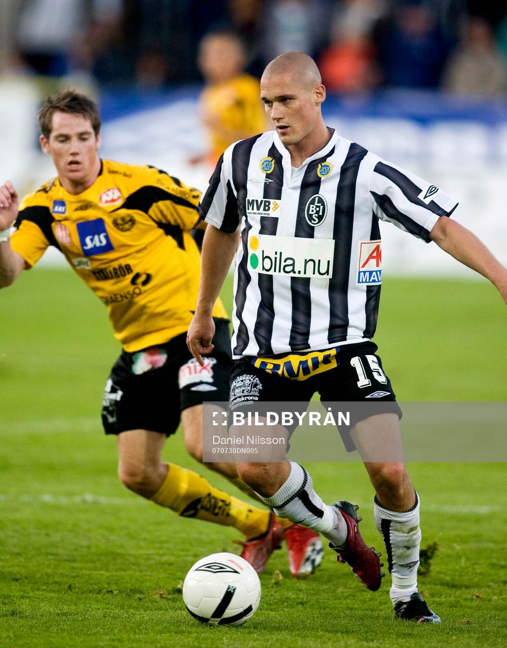   Pär Cederqvist, Landskrona och Johan Persson, Mjällby.
