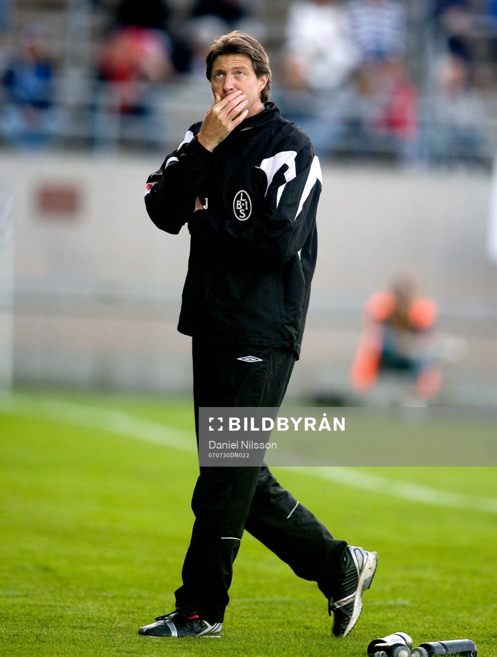   Patrik Johansson, tränare Landskrona.