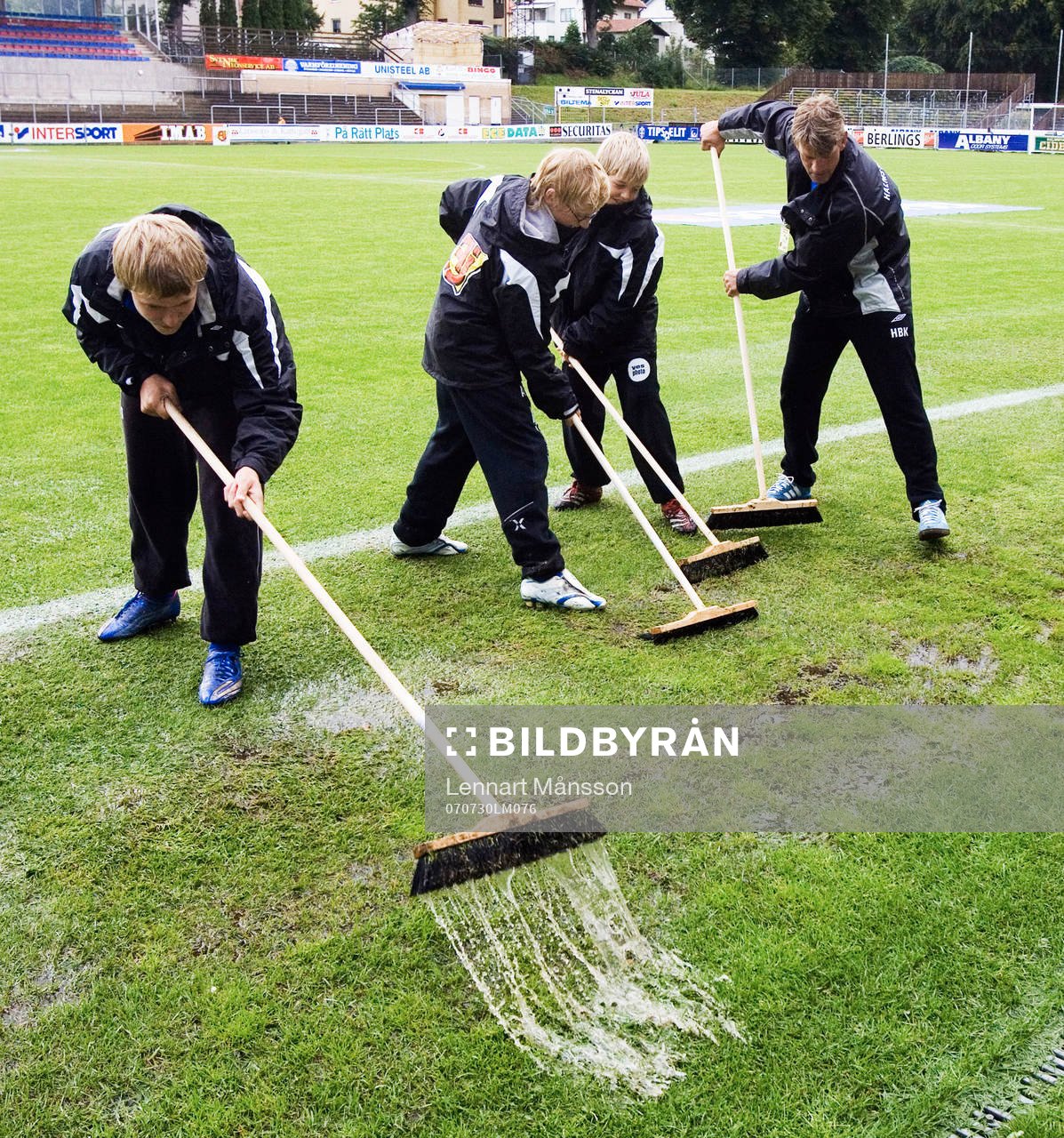 Det kvastades på Örjans vall