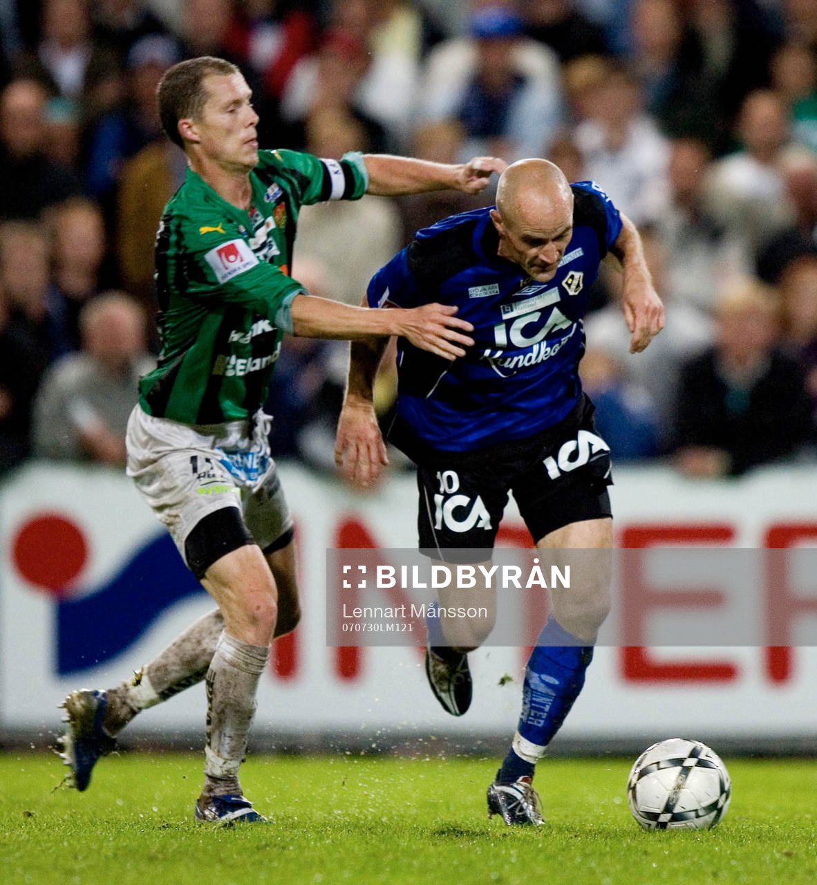 Magnus Arvidsson, Halmstad och Fredrik Lundgren, Gais