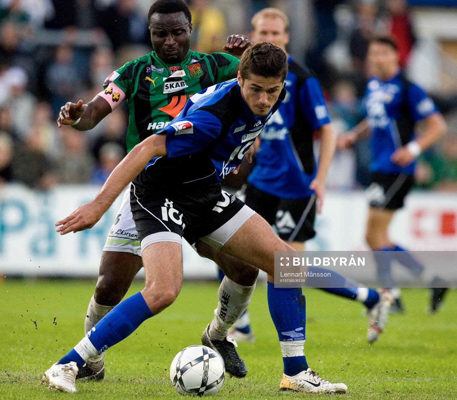Ajsel Kujovic, Halmstad och Ikpe Ekong, Gais