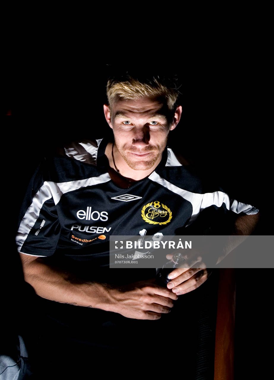  Fredrik Björck, Elfsborg, porträtt.