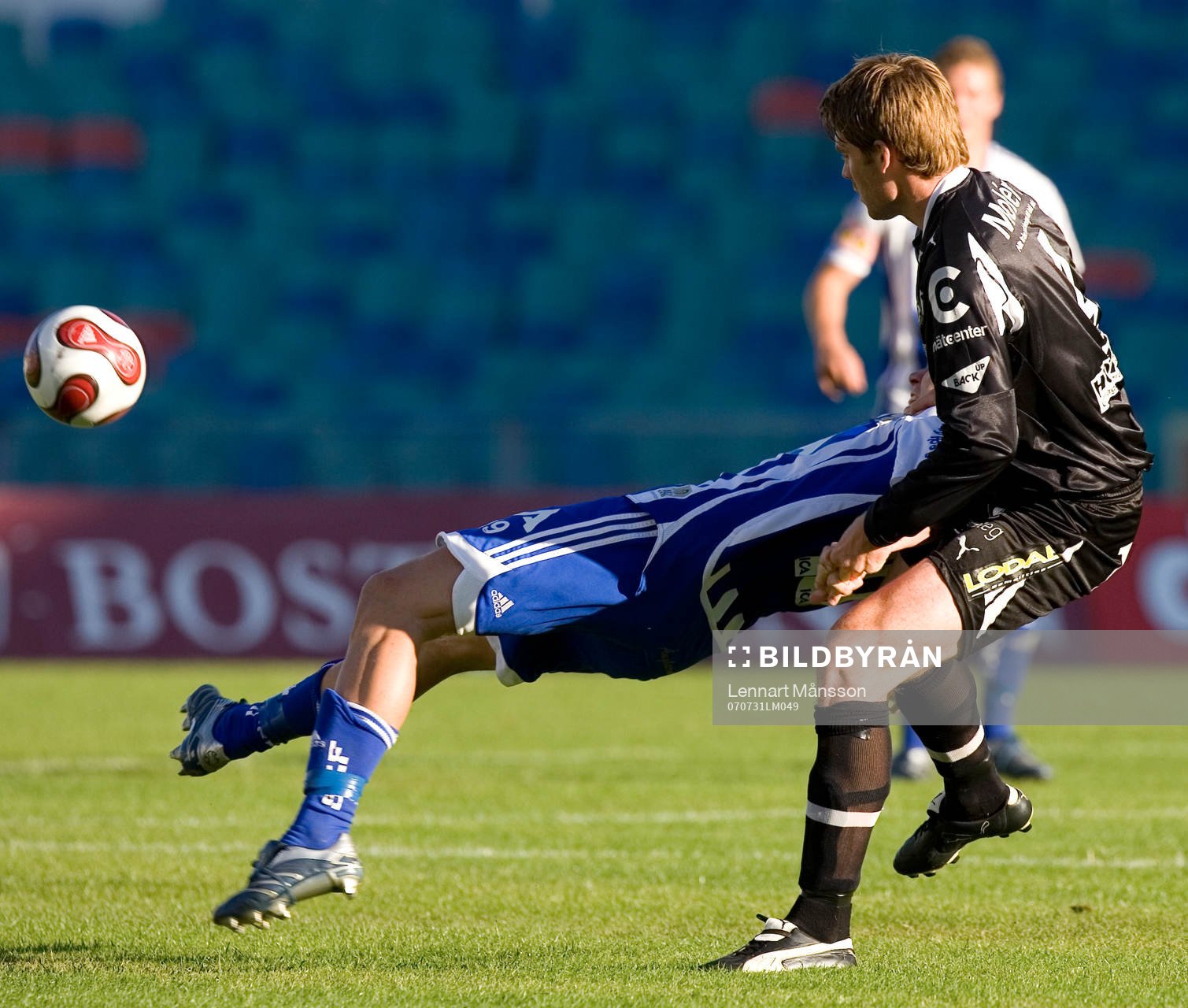 Stefan Selakovic, Göteborg, liggande i luften
