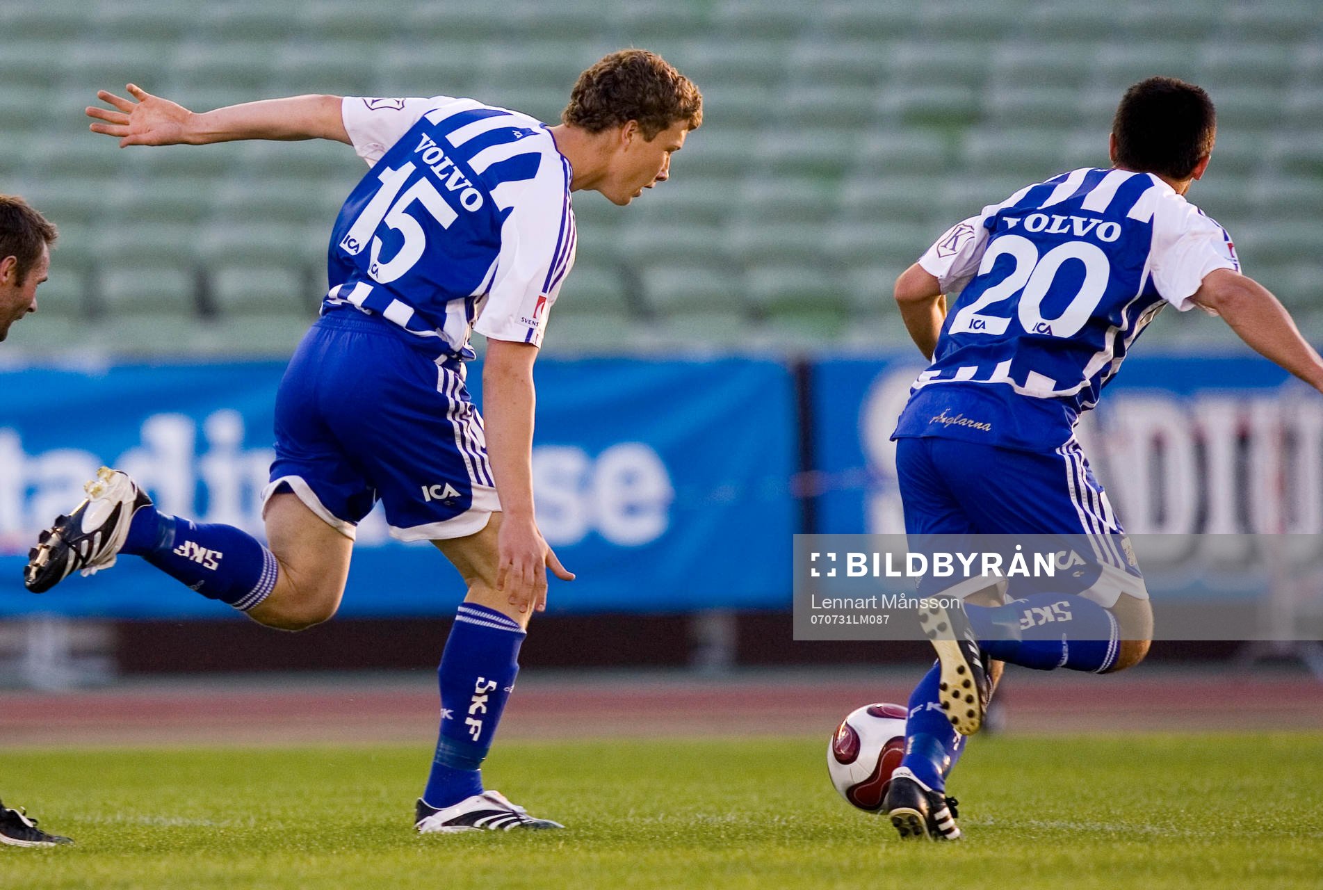 Jakob Johansson och Eldin Karisik