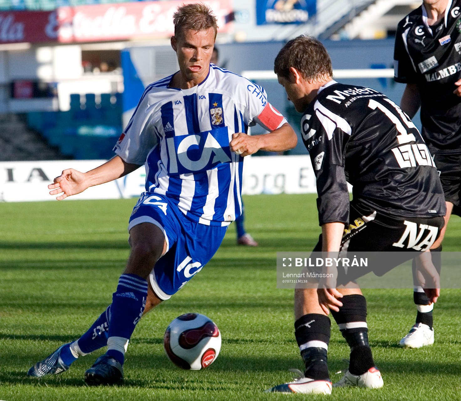 Niclas Alexanderson provar en tunnel