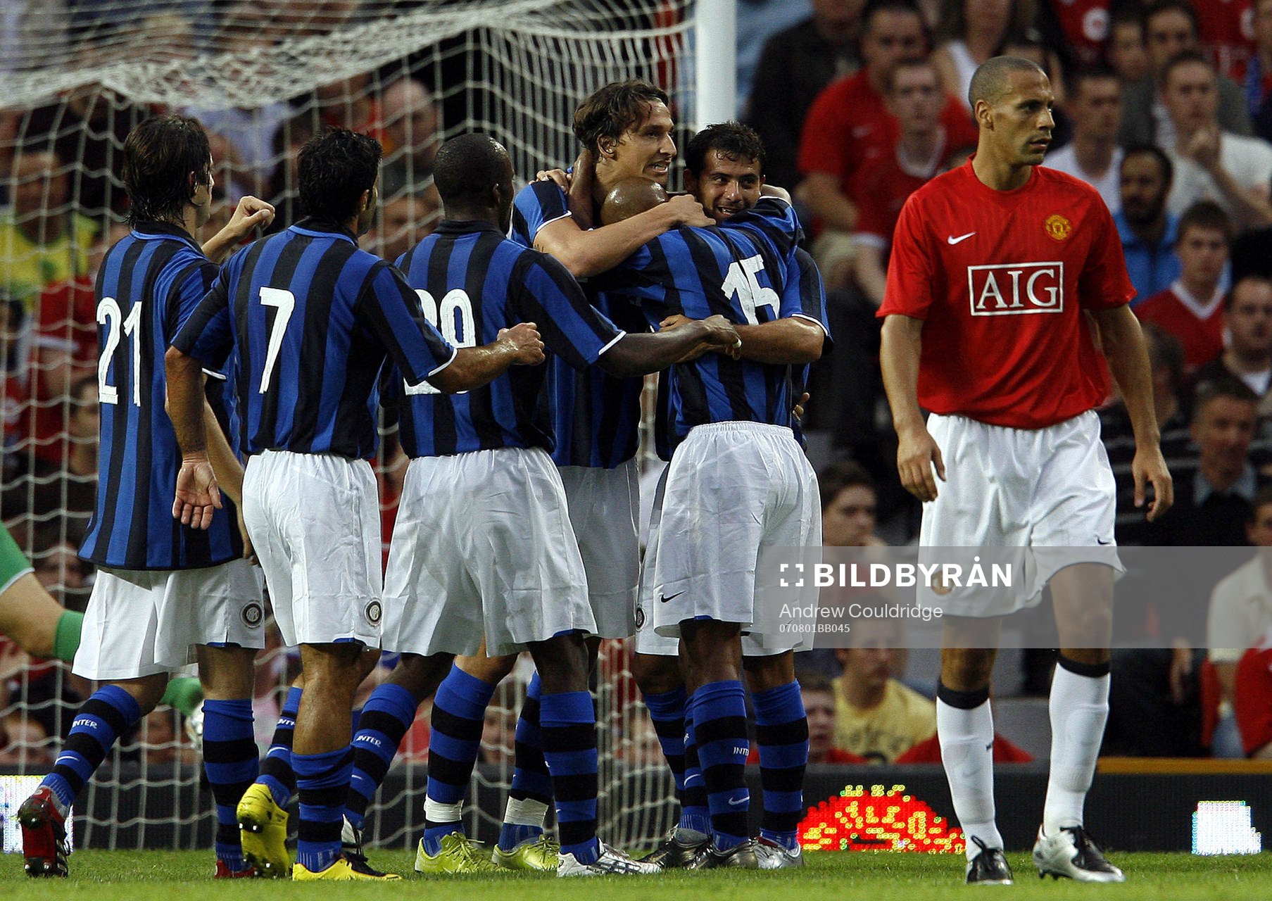 Zlatan Ibrahimovic, Inter, jubel