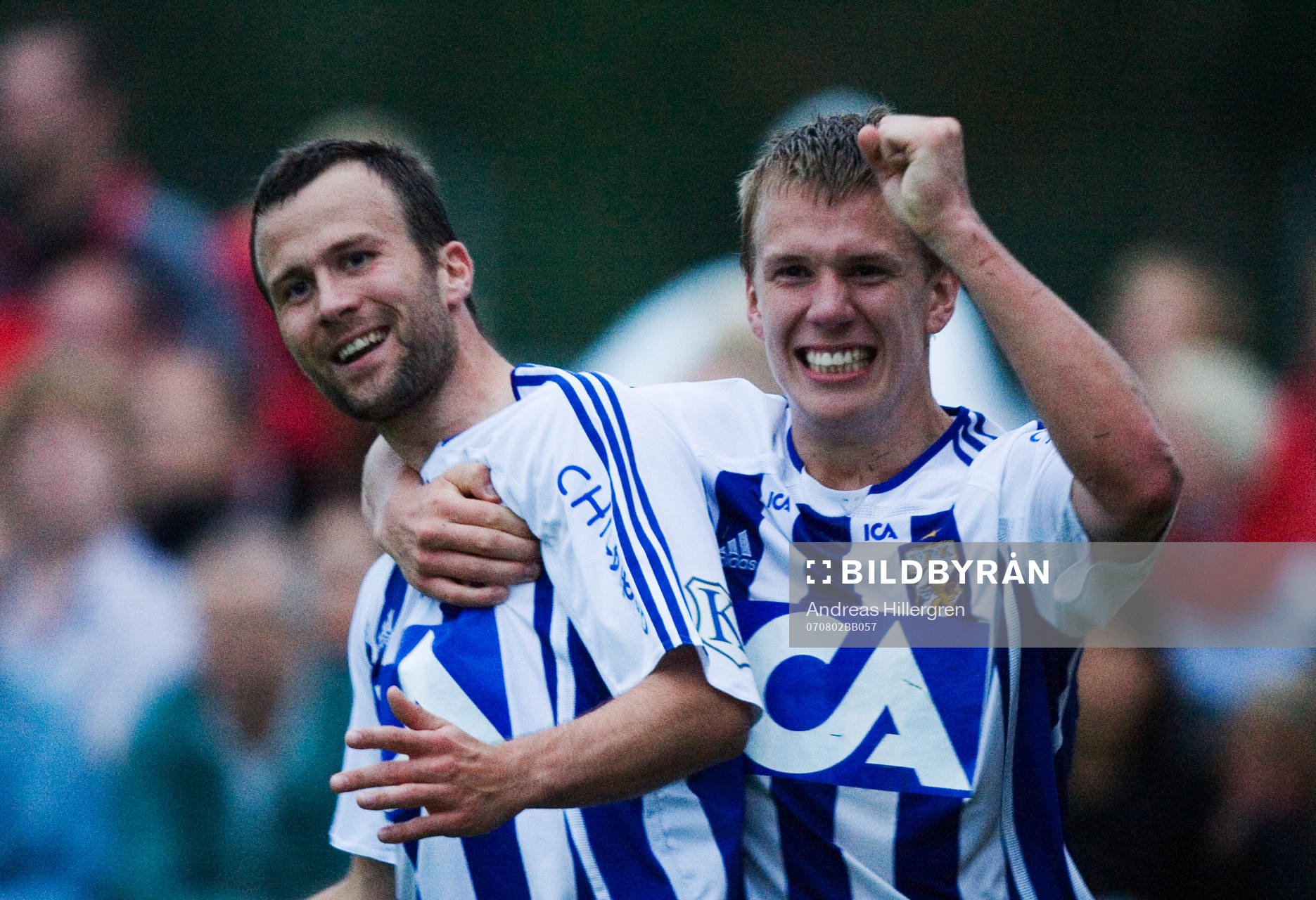 1-2 efter förlängning. Hjálmar Jónsson, slår in