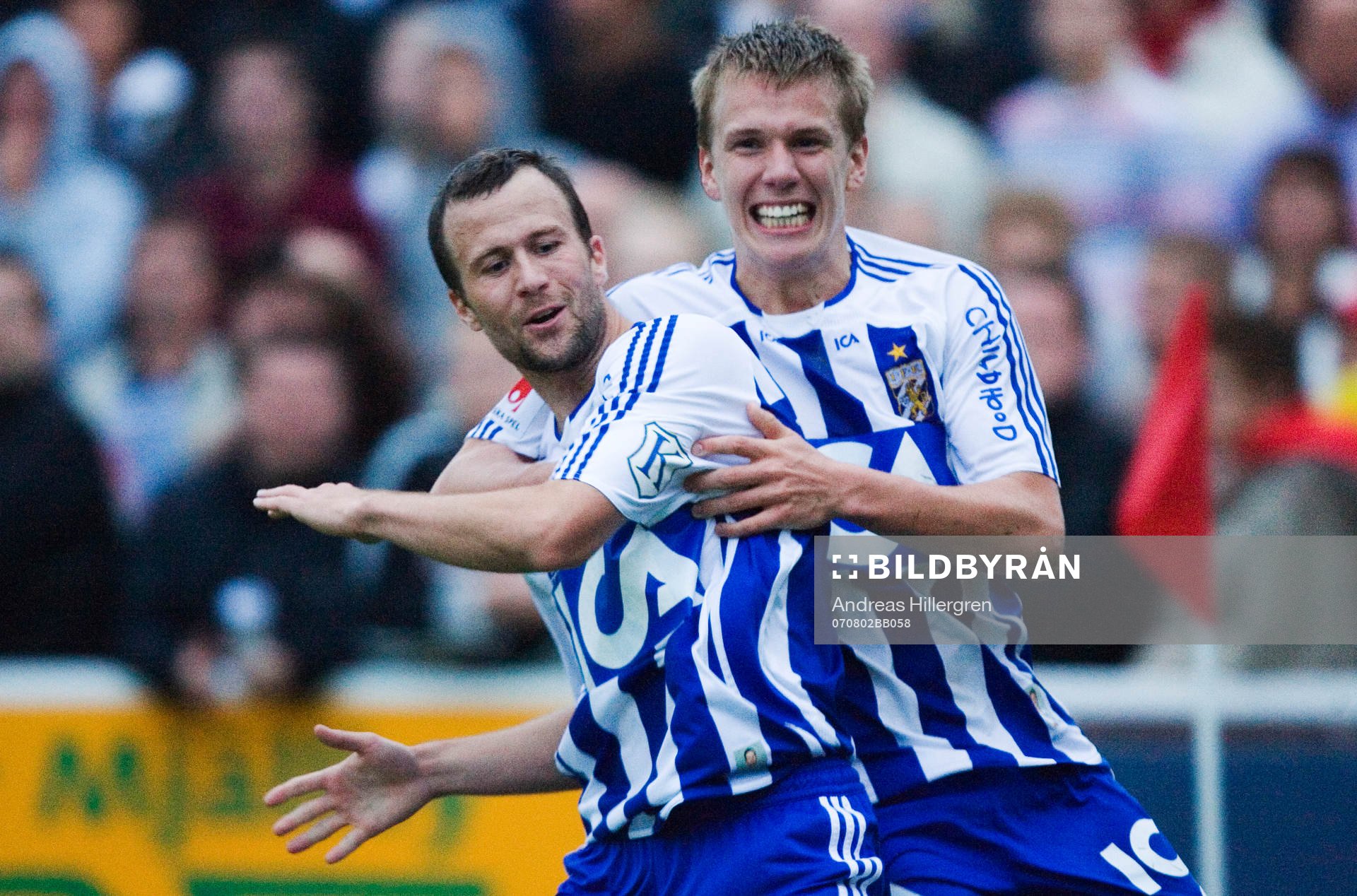 1-2 efter förlängning. Hjálmar Jónsson, slår in