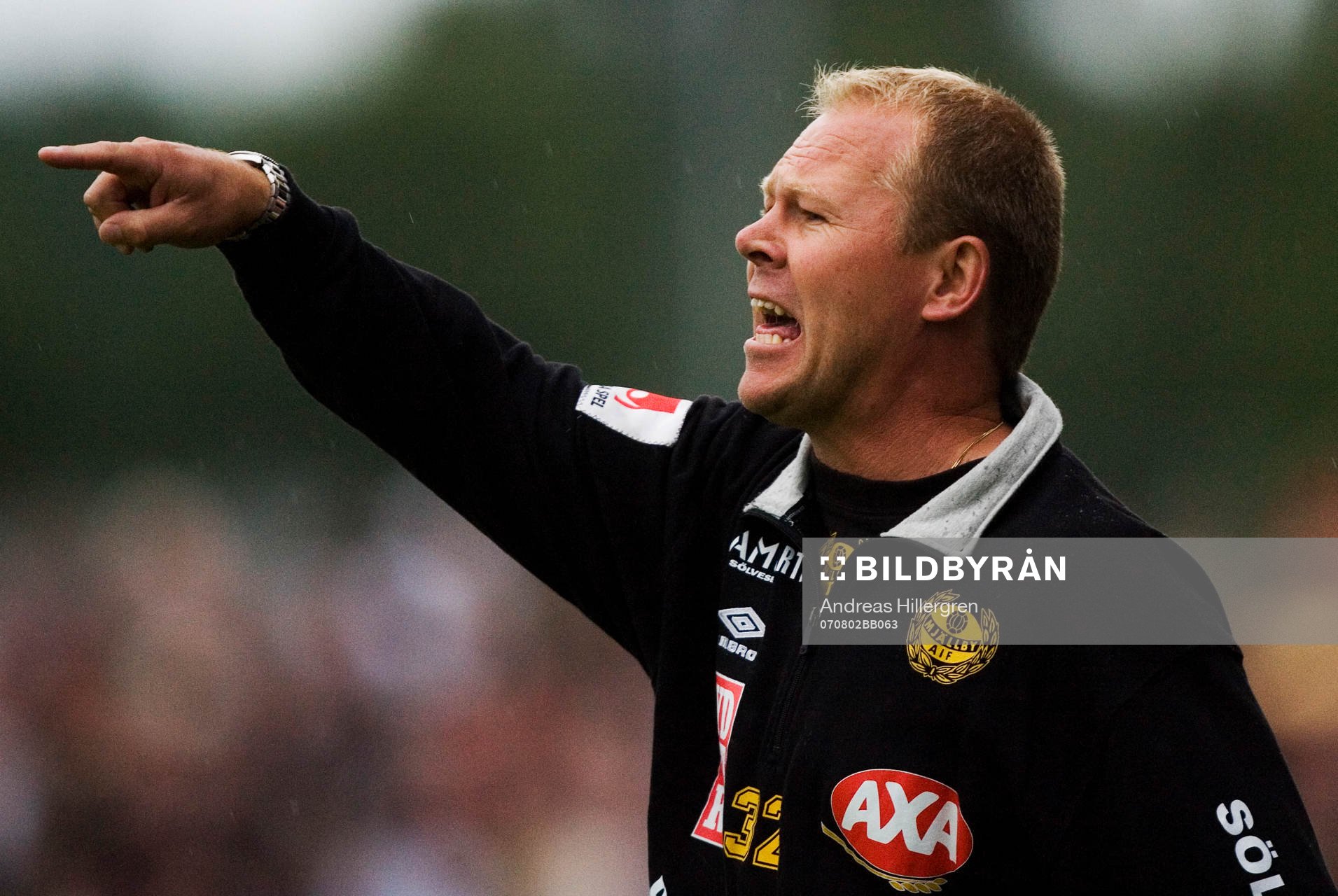 1-2 efter förlängning. Thomas Andersson Borstam, tränare