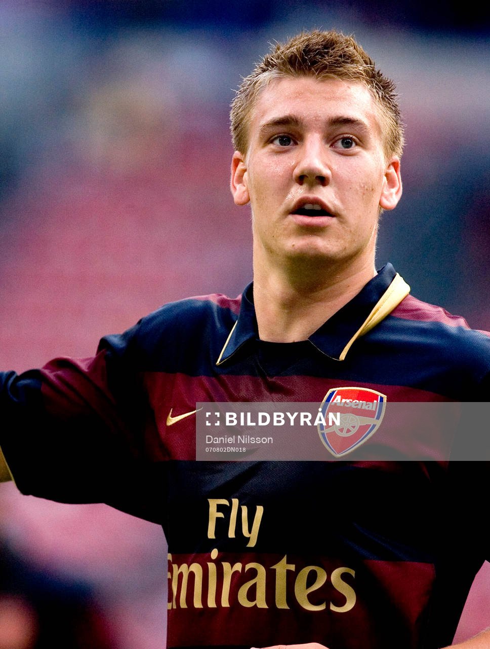Dansken Nicklas Bendtner, Arsenal