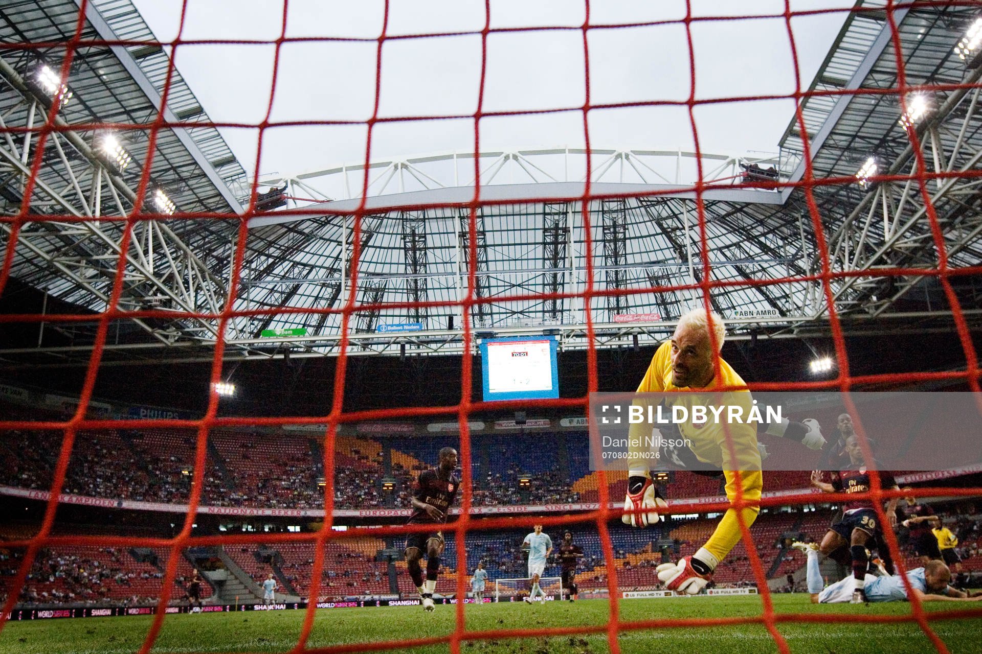 Manuel Almunia, (målvakt) Arsenal, Amsterdam Arena,
