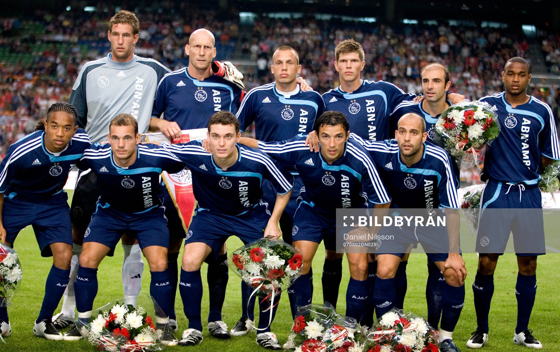 Fotboll, Amsterdam Tournament, Lagbild, Ajax Kennedy