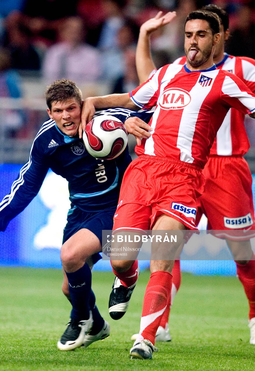 Klaas Jan Huntelaar, Ajax och Pablo Ibanez, Atletico Madrid