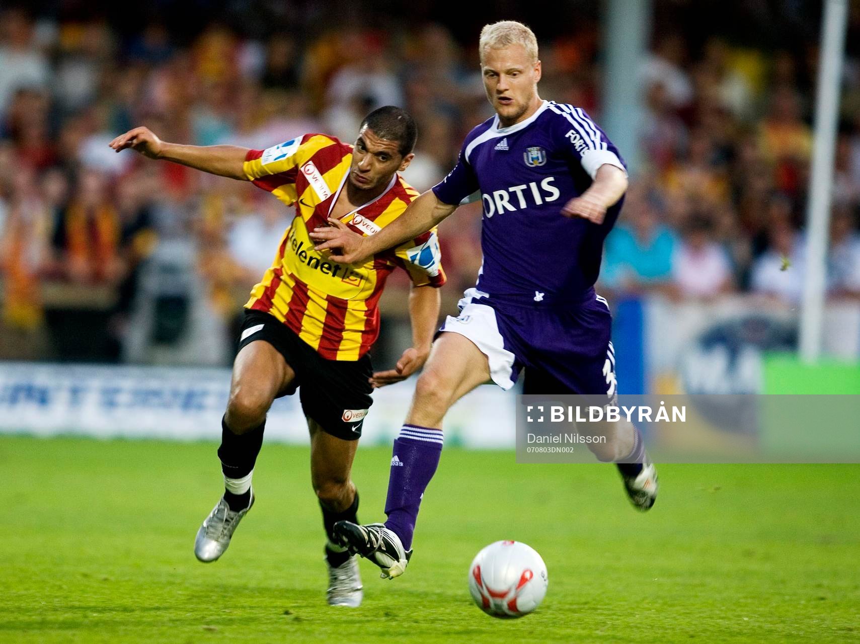 Issame Churai, Mechelen och Olivier Deschacht, Anderlecht