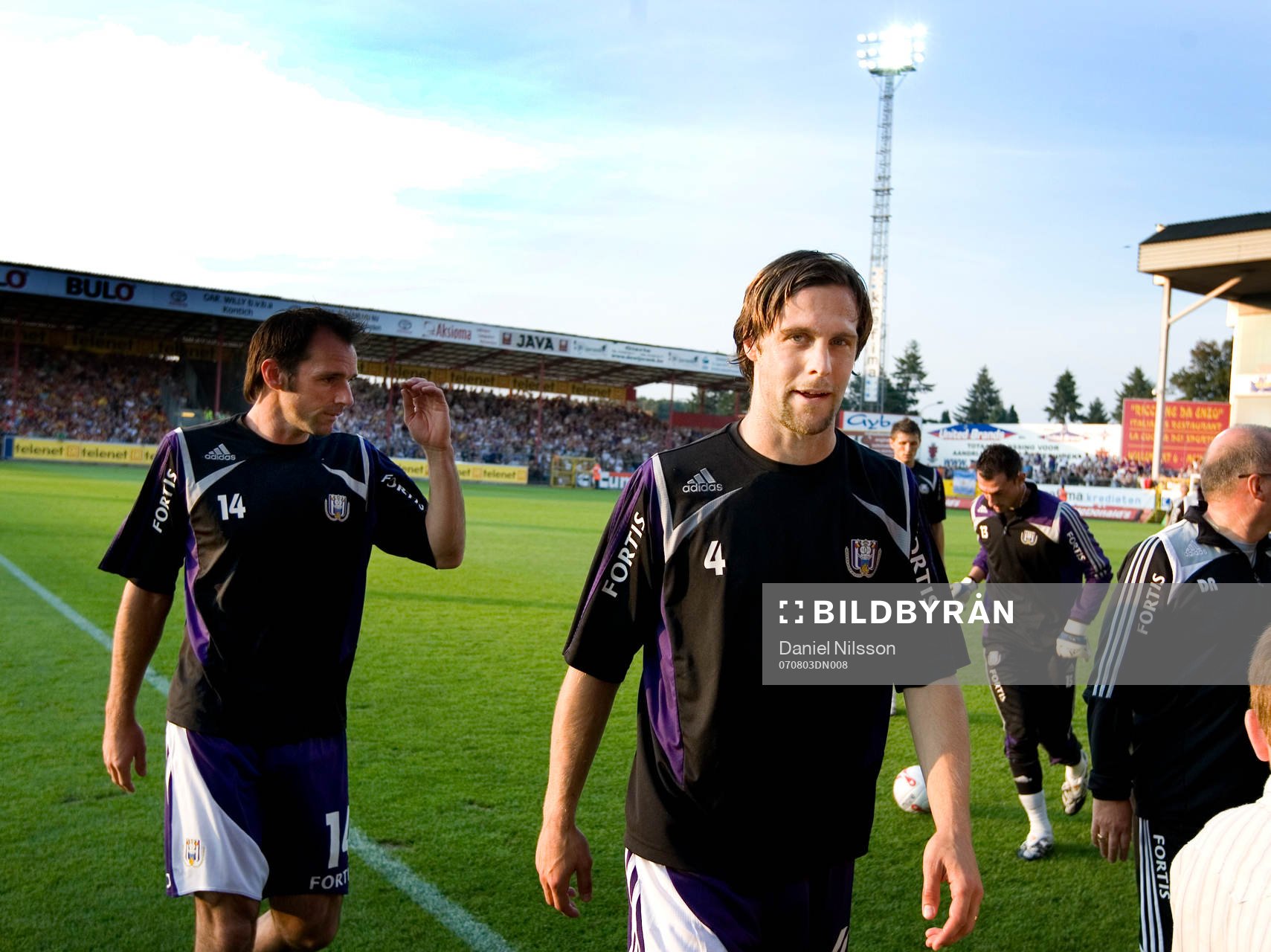 Fotboll, Belgisk Liga, Max Von Schlebrügge, Anderlecht på