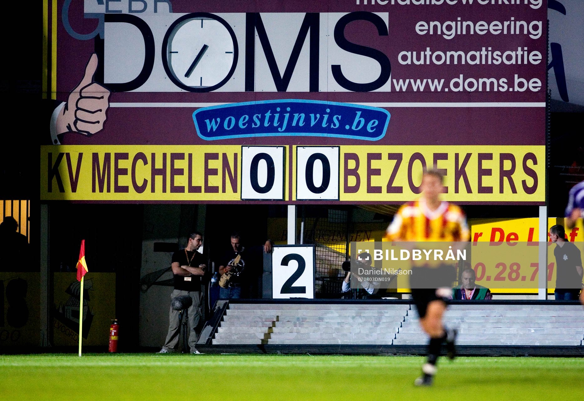 Fotboll, Belgisk Liga, Mechelen - Anderlecht, Veolia
