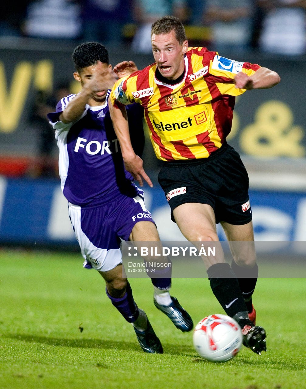 Fotboll, Belgisk Liga, Mechelen - Anderlecht