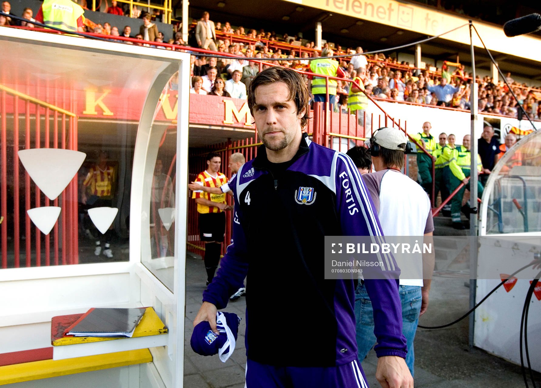 Fotboll, Belgisk Liga, Max Von Schlebrügge, Anderlecht på