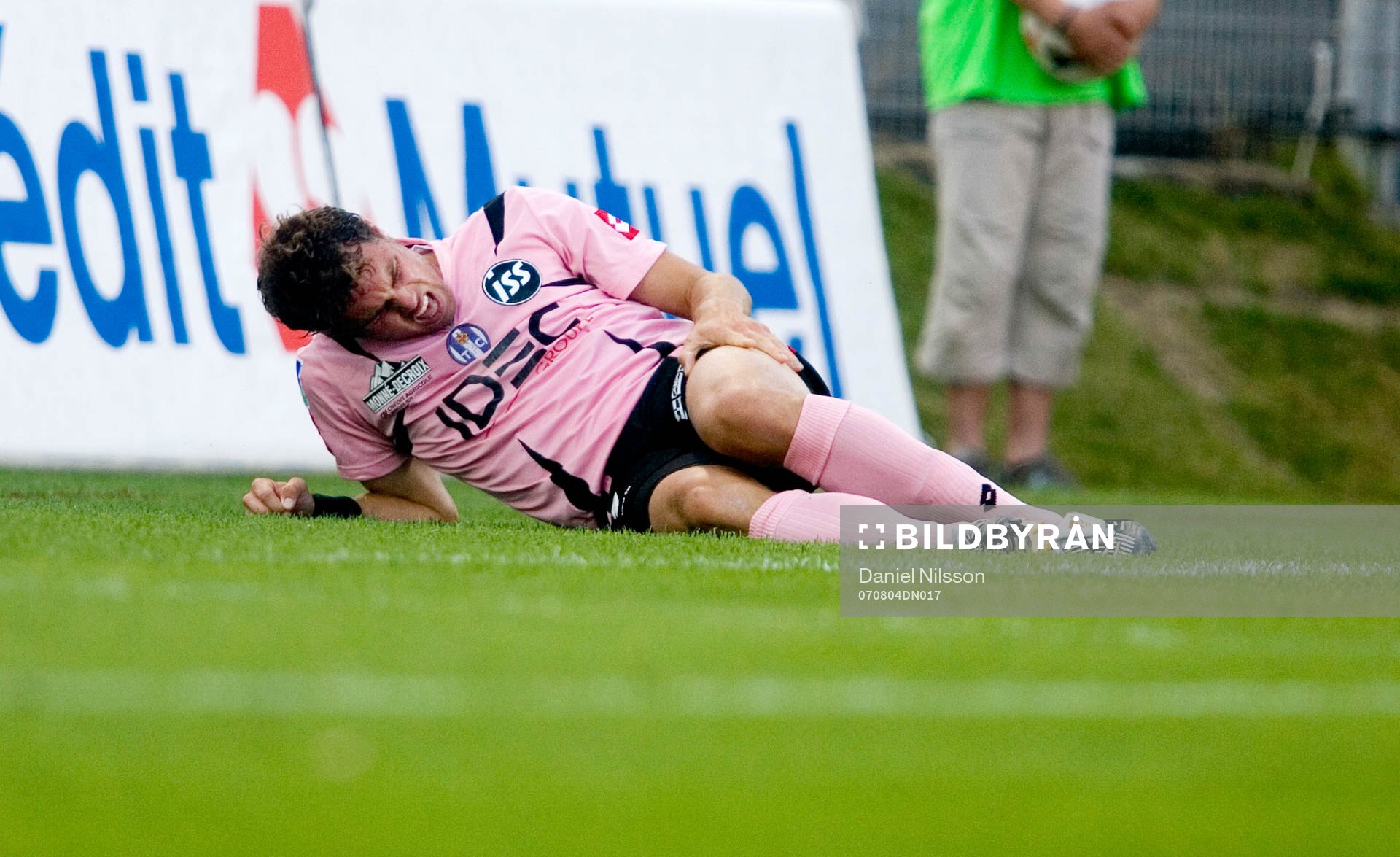 Johan Elmander, Toulouse, skada