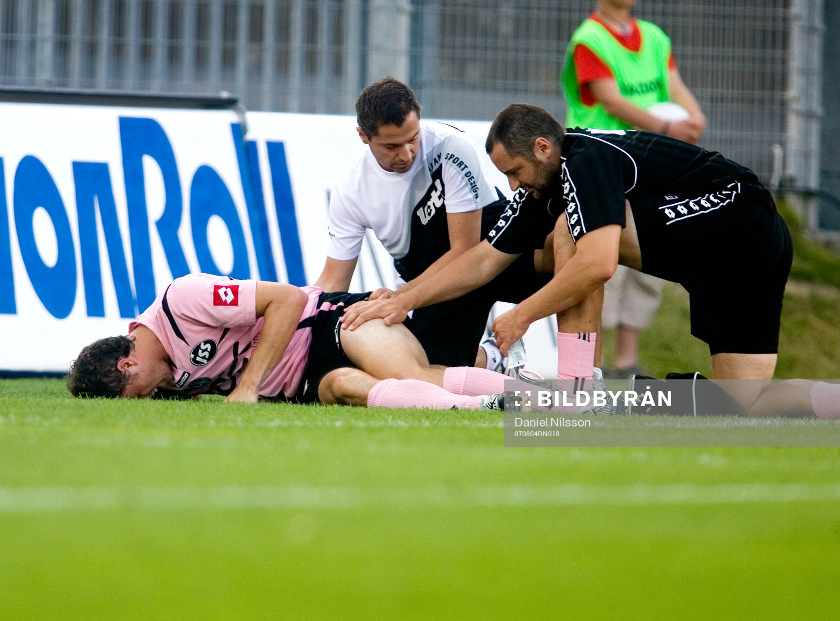 Johan Elmander, Toulouse, skada