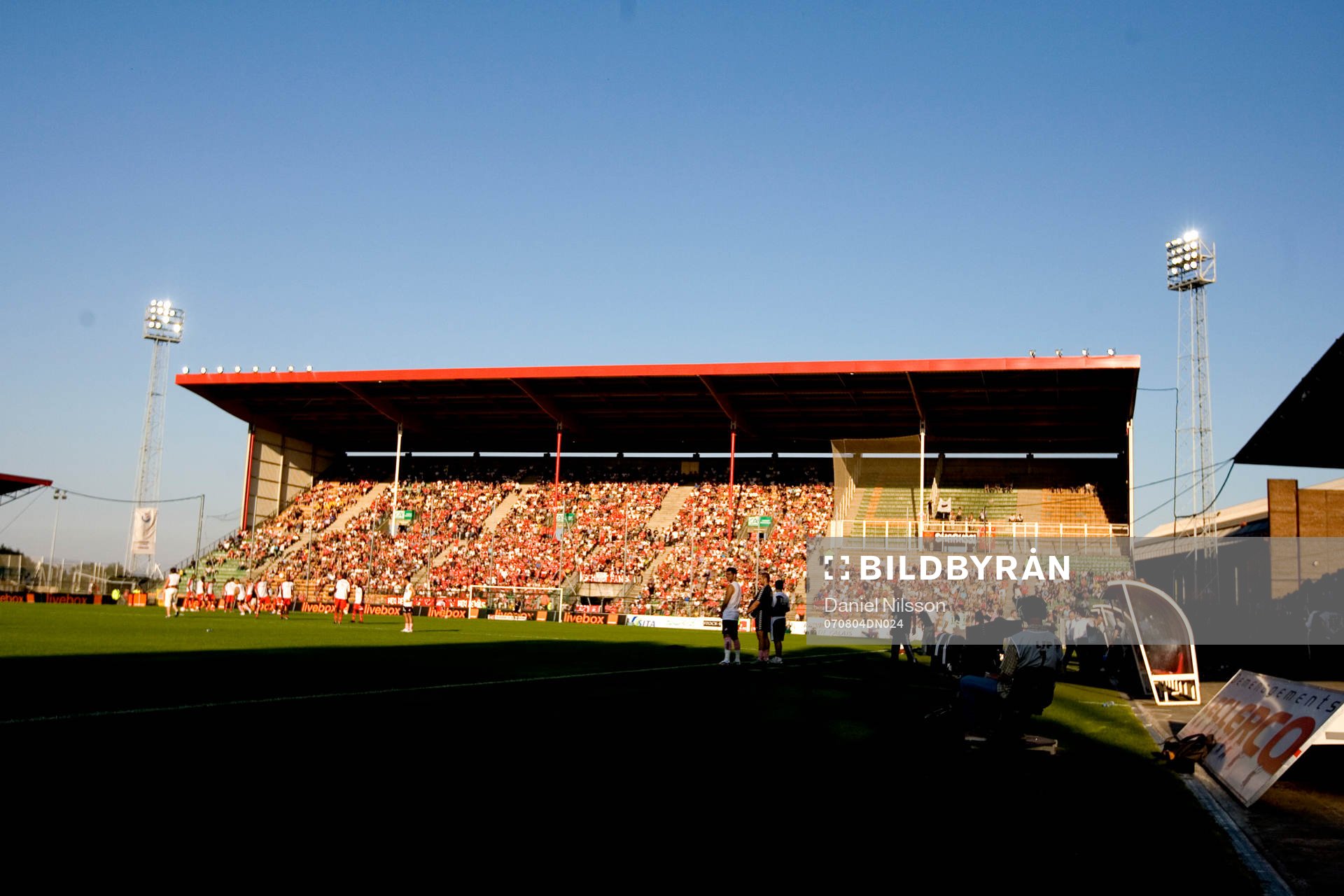 Fotboll, Fransk Liga, Valenciennes, arena, Stade Nungesser