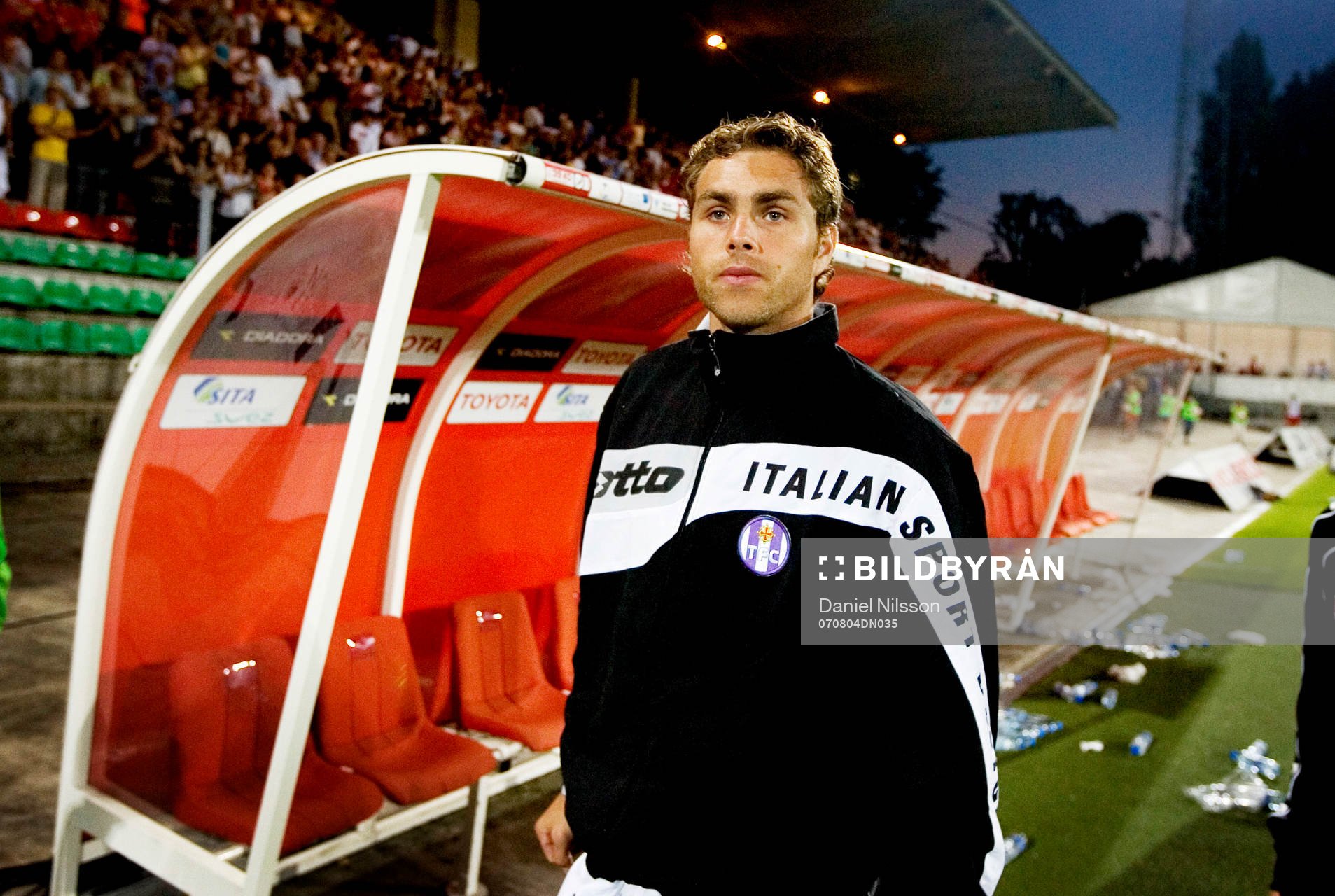 Johan Elmander, Toulouse, vid avbytarbänk