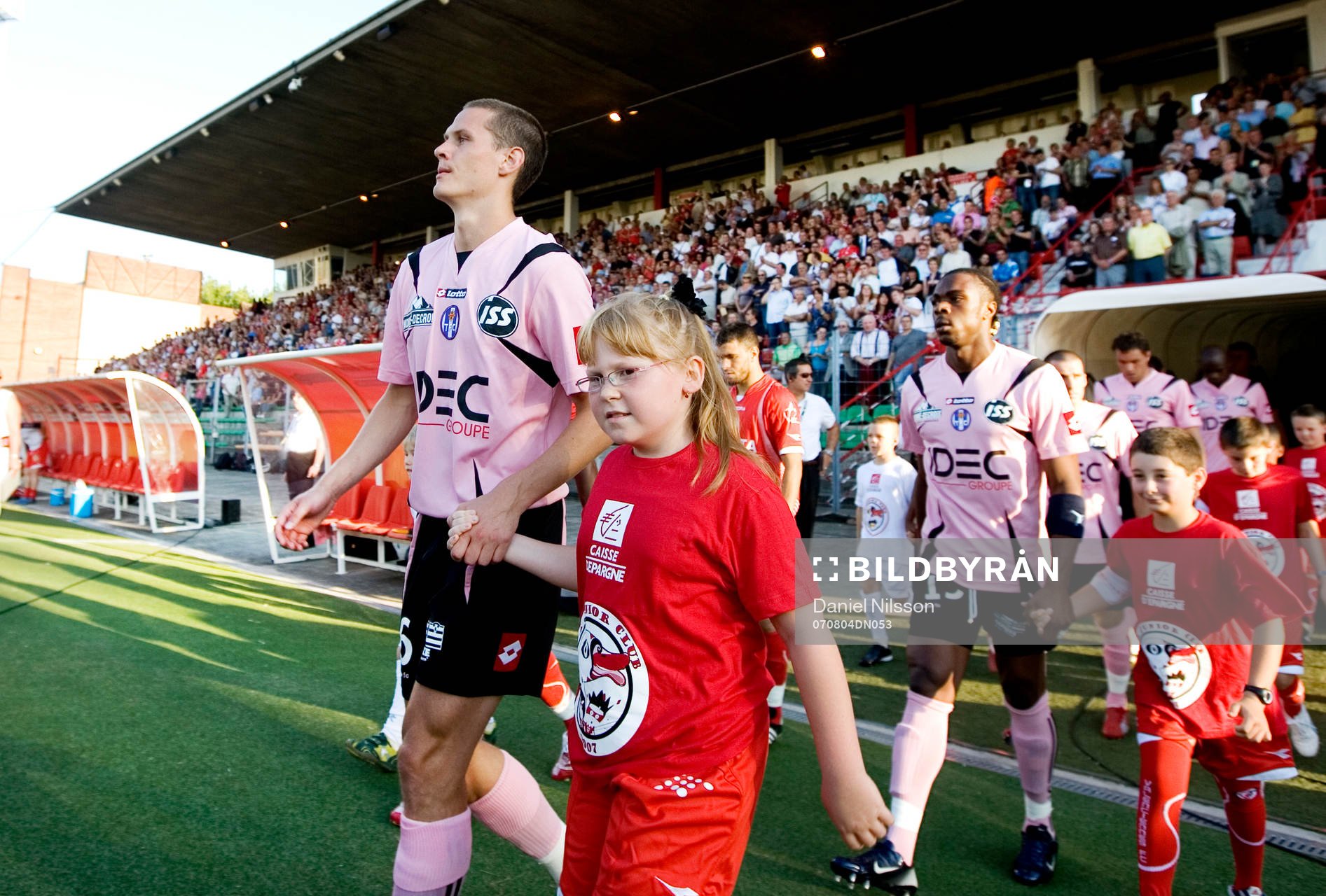   Jon Jönsson, Toulouse, spelaringång, entré.