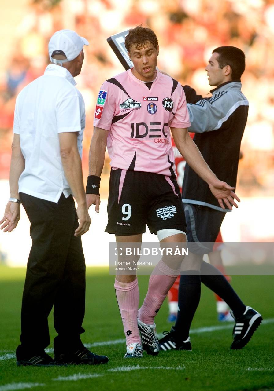 Johan Elmander, Toulouse, blev utbytt