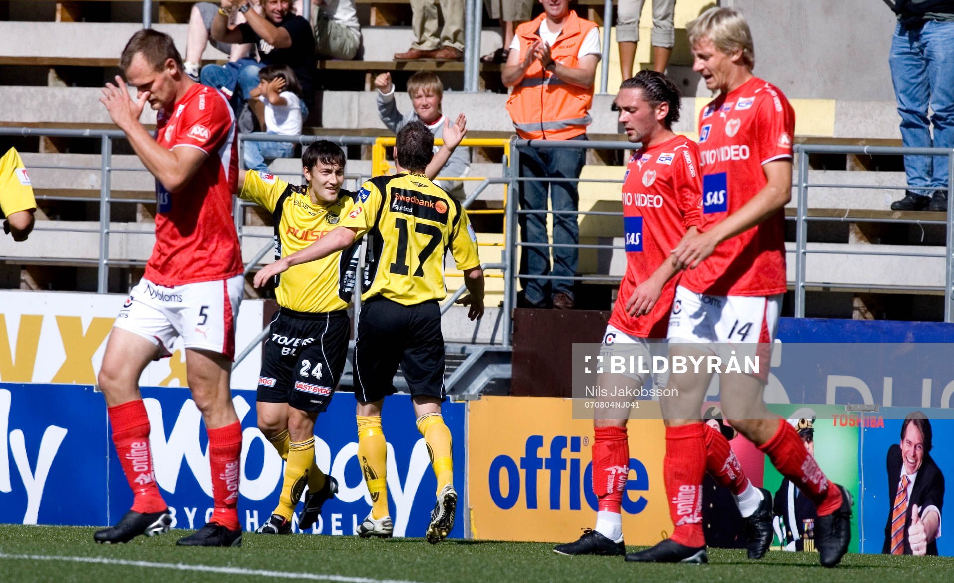 Stefan Ishizaki, Elfsborg, jubel