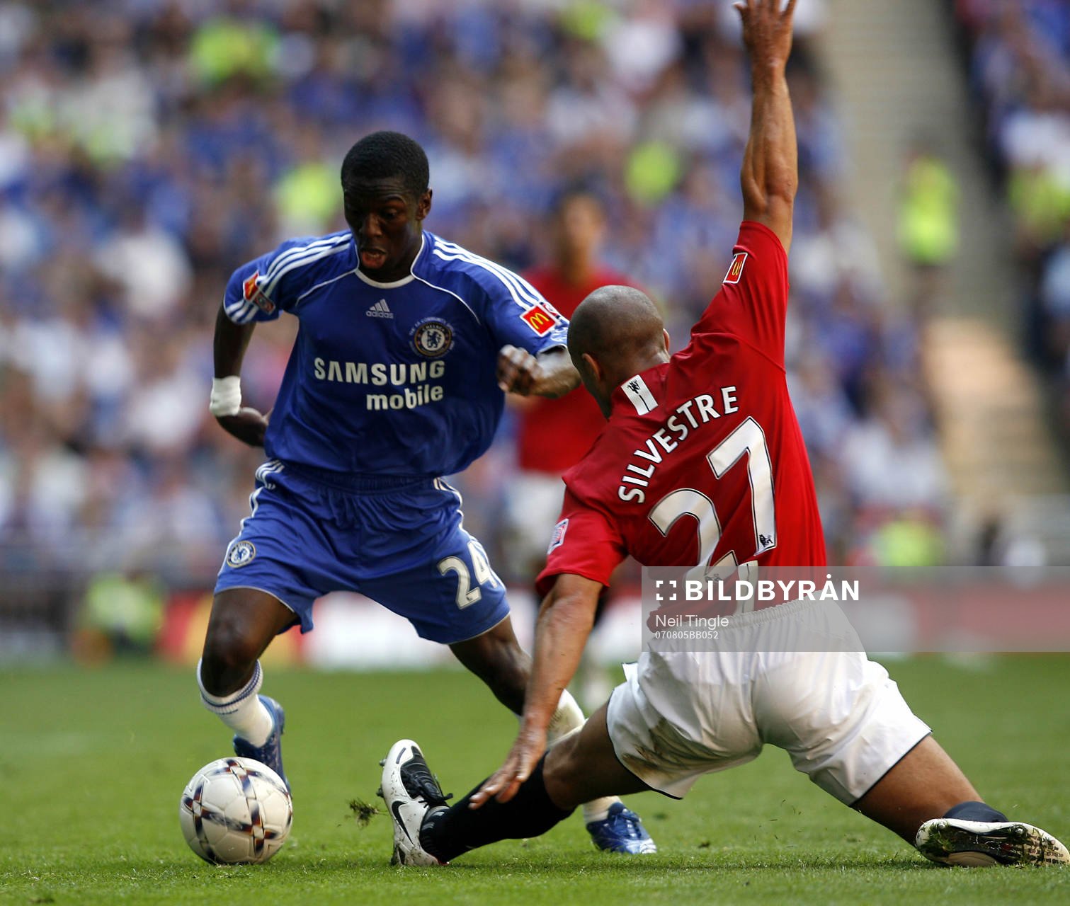  Shaun Wright Phillips, Chelsea och Mikael Silvestre, Manchester United