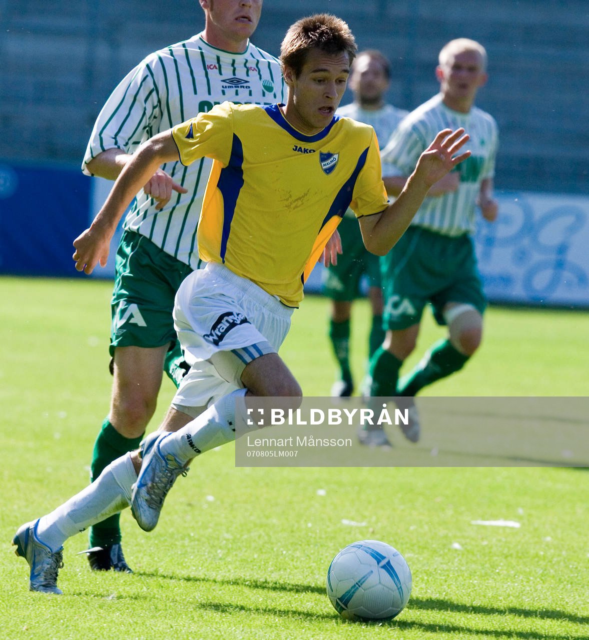 1-0, Zoran Jovanovic slår perfekt inlägg till Jörgen