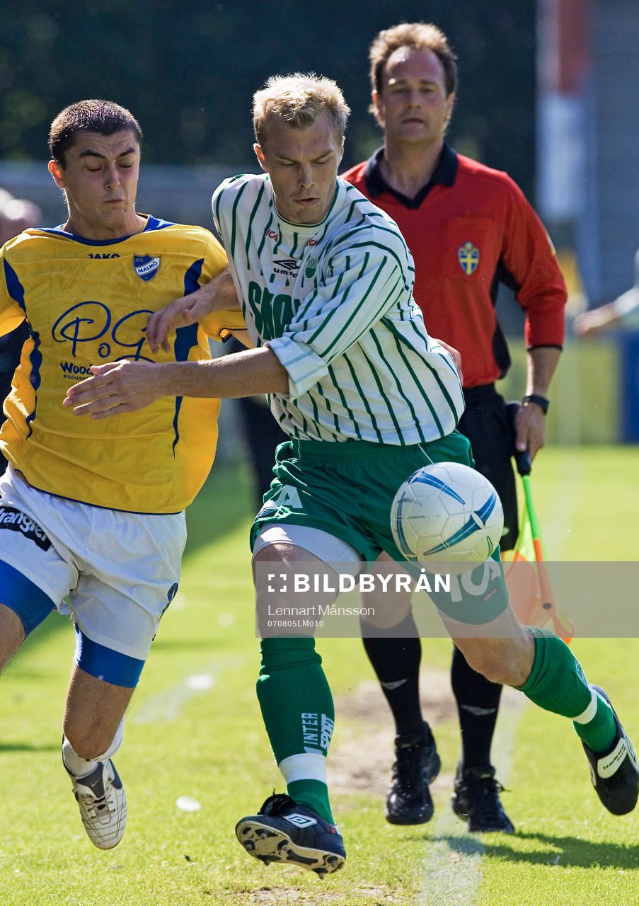 Fotboll, div. ett, IFK Malmö - Västra Frölunda
