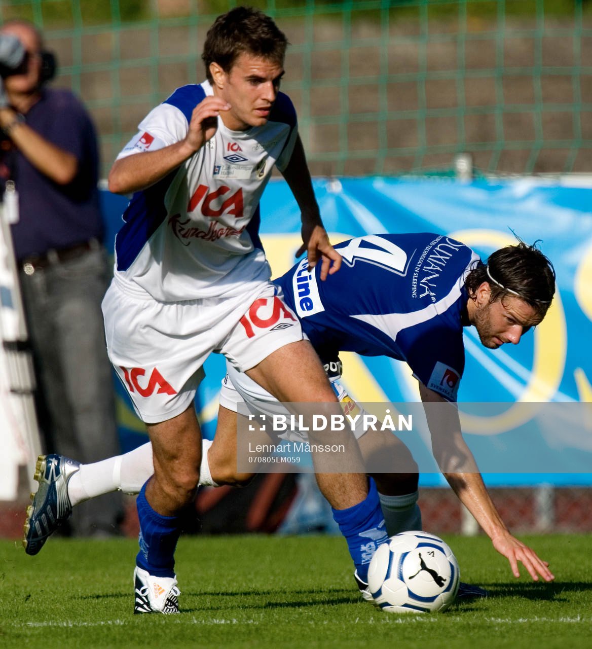 Martin Fribrock, Halmstad och Jonatan Berg, Trelleborg