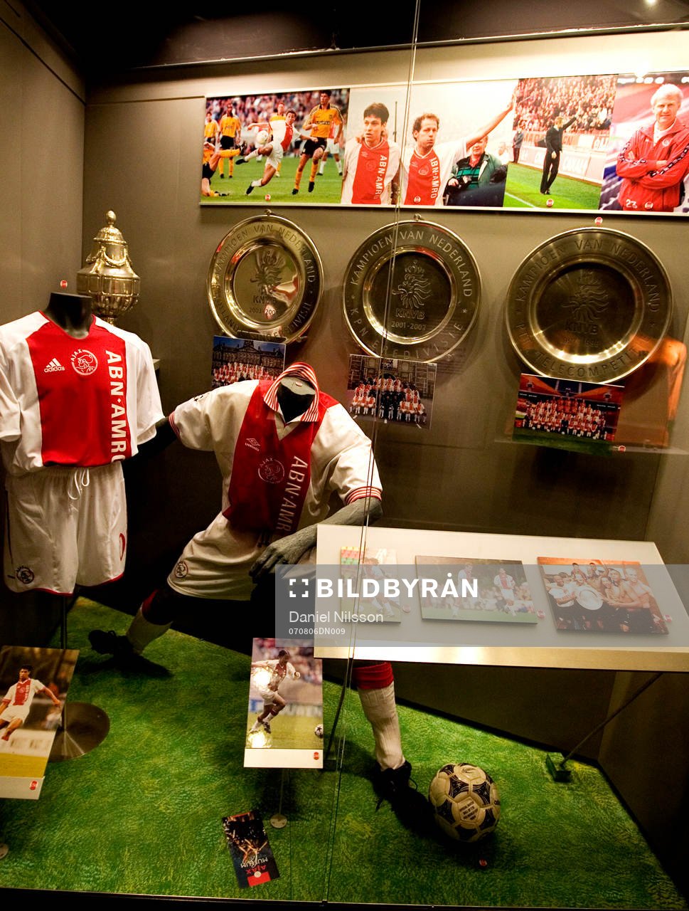 Fotboll, Ajax Museum på Amsteerdam Arena visar stora