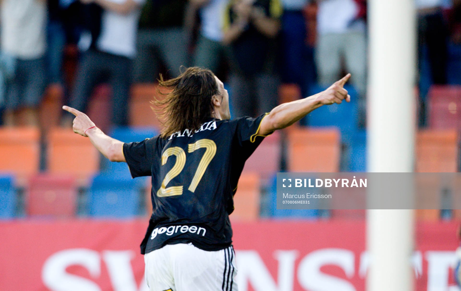 Ivan Obolo, AIK, jubel