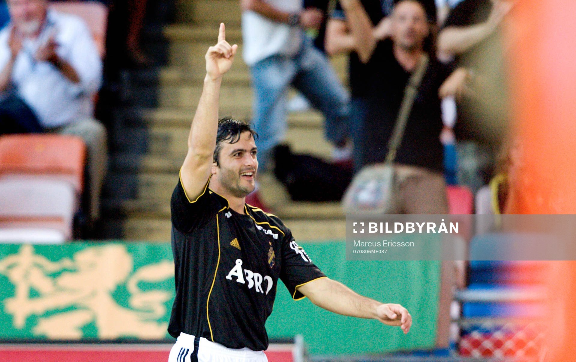  Lucas Valdemarin, AIK, jubel.
