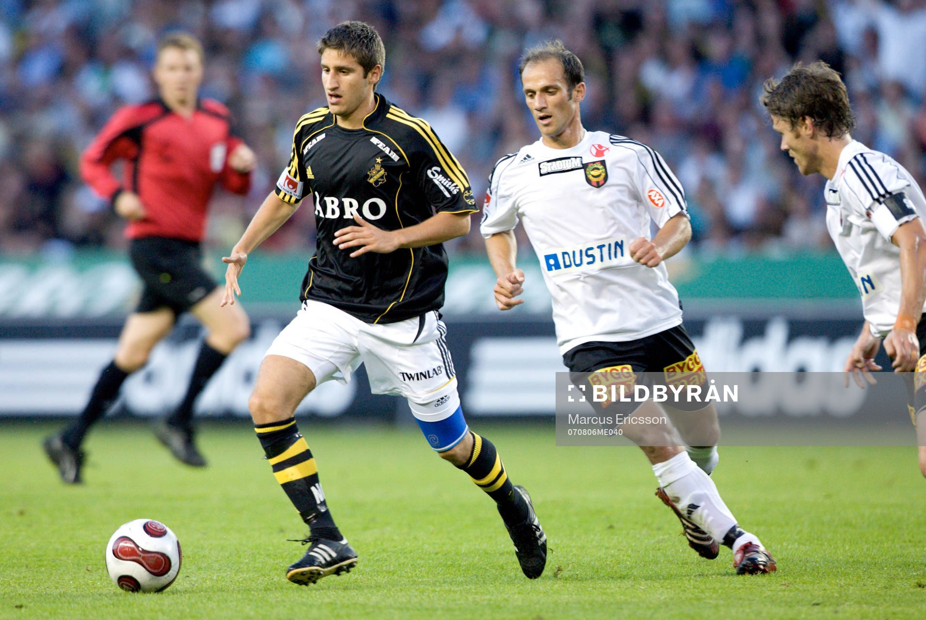 Gabriel Özkan, AIK, och Imad Chadeh, Brommapojkarna