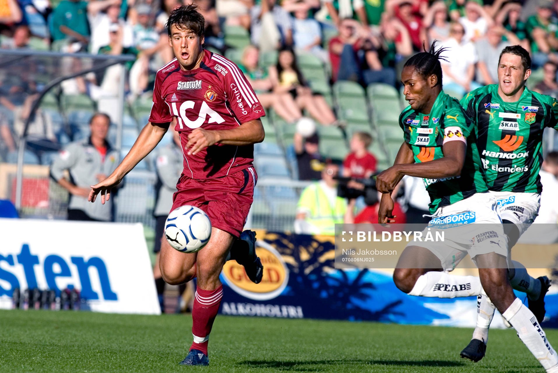 Mikael Dahlberg, Djurgården, Rickard Ekunde, GAIS