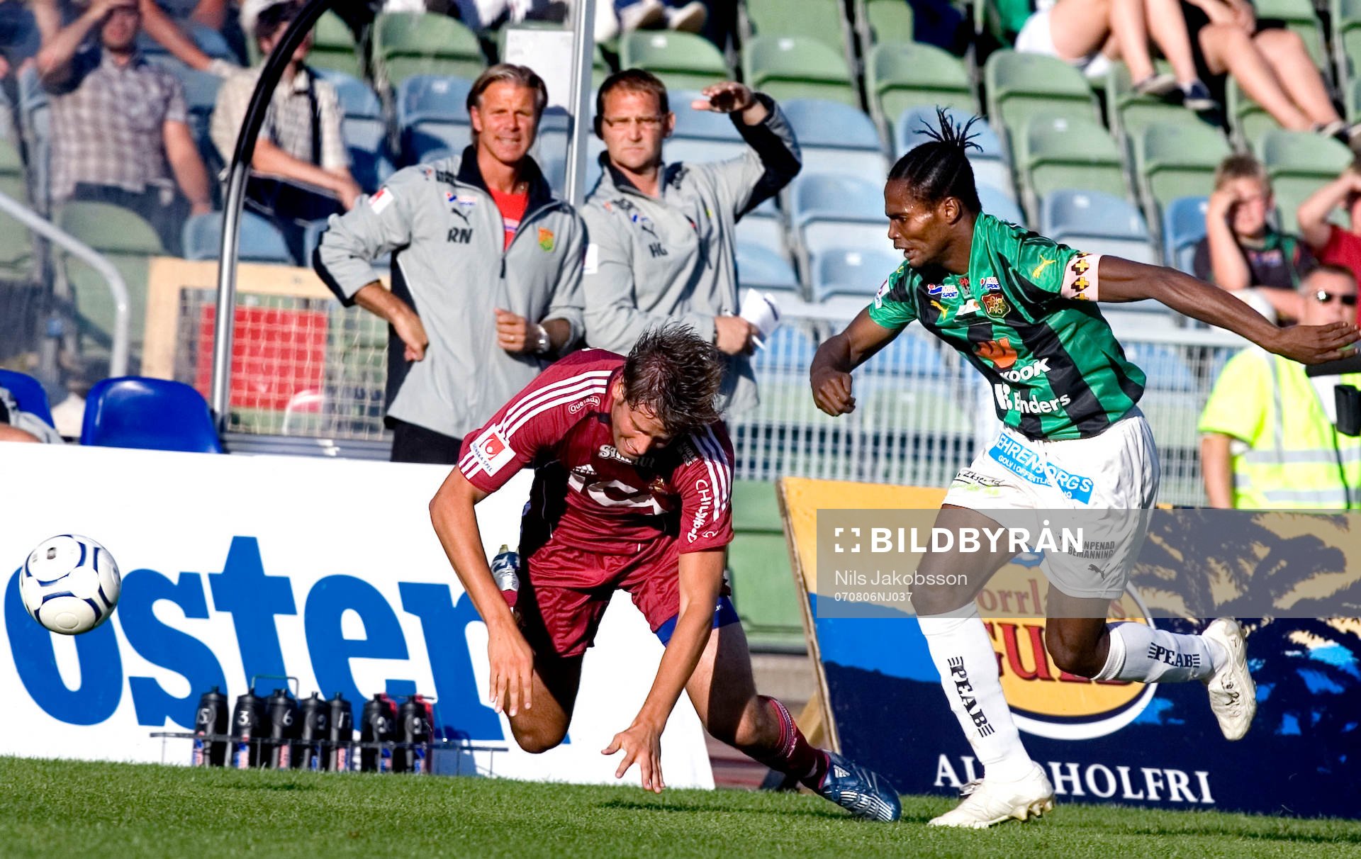 Mikael Dahlberg, Djurgården, Rickard Ekunde, GAIS
